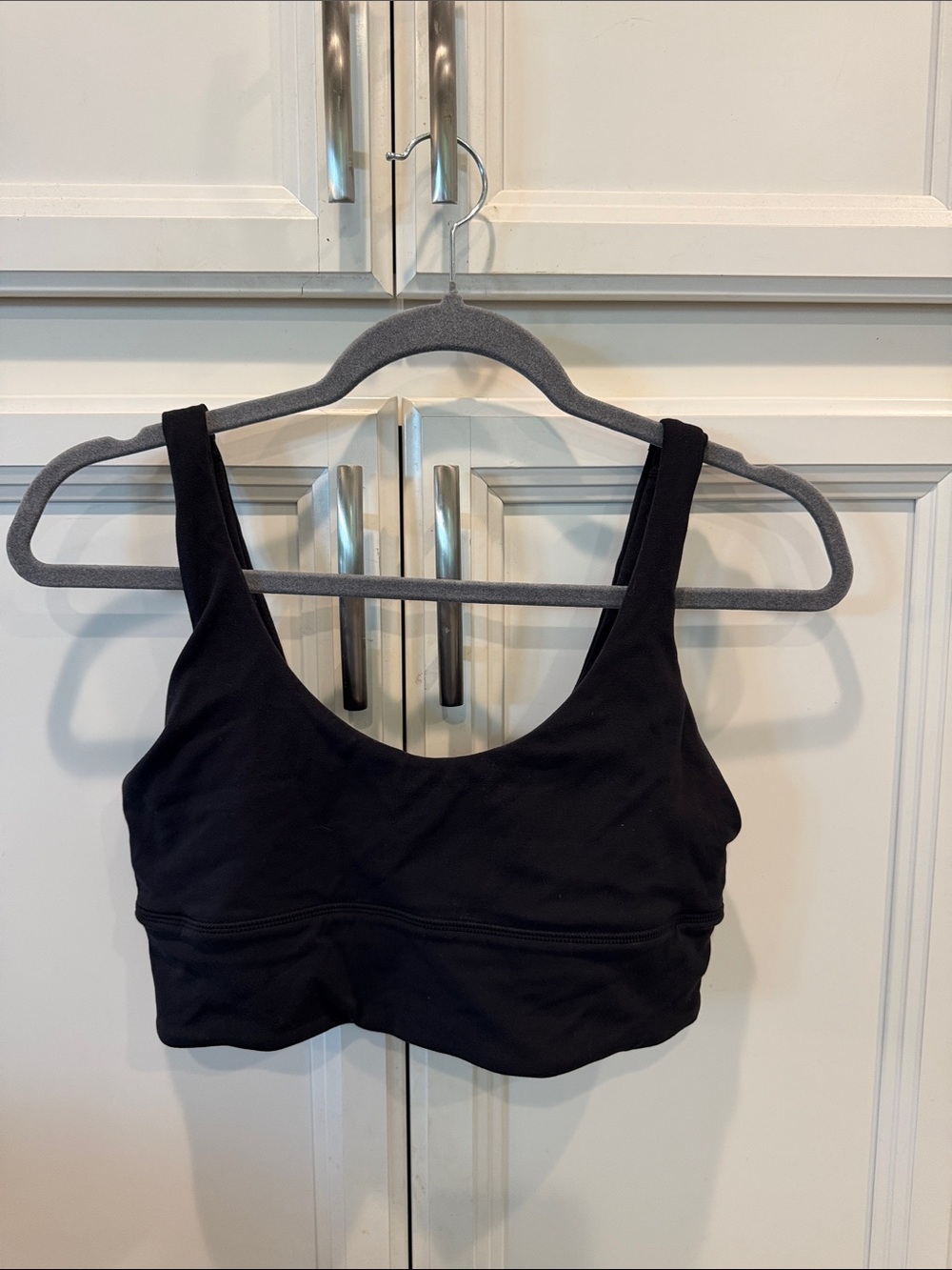 lululemon athletica Black Scoop Sports Bra